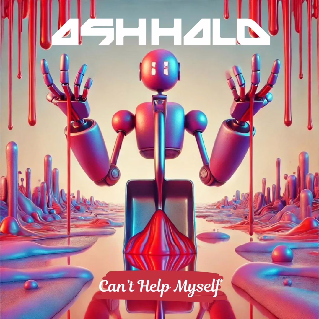 gigantic bleeding robot