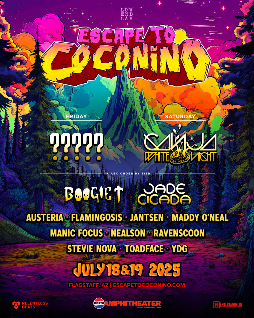 Escape to Coconino. Ganja White Night, Boogie T,