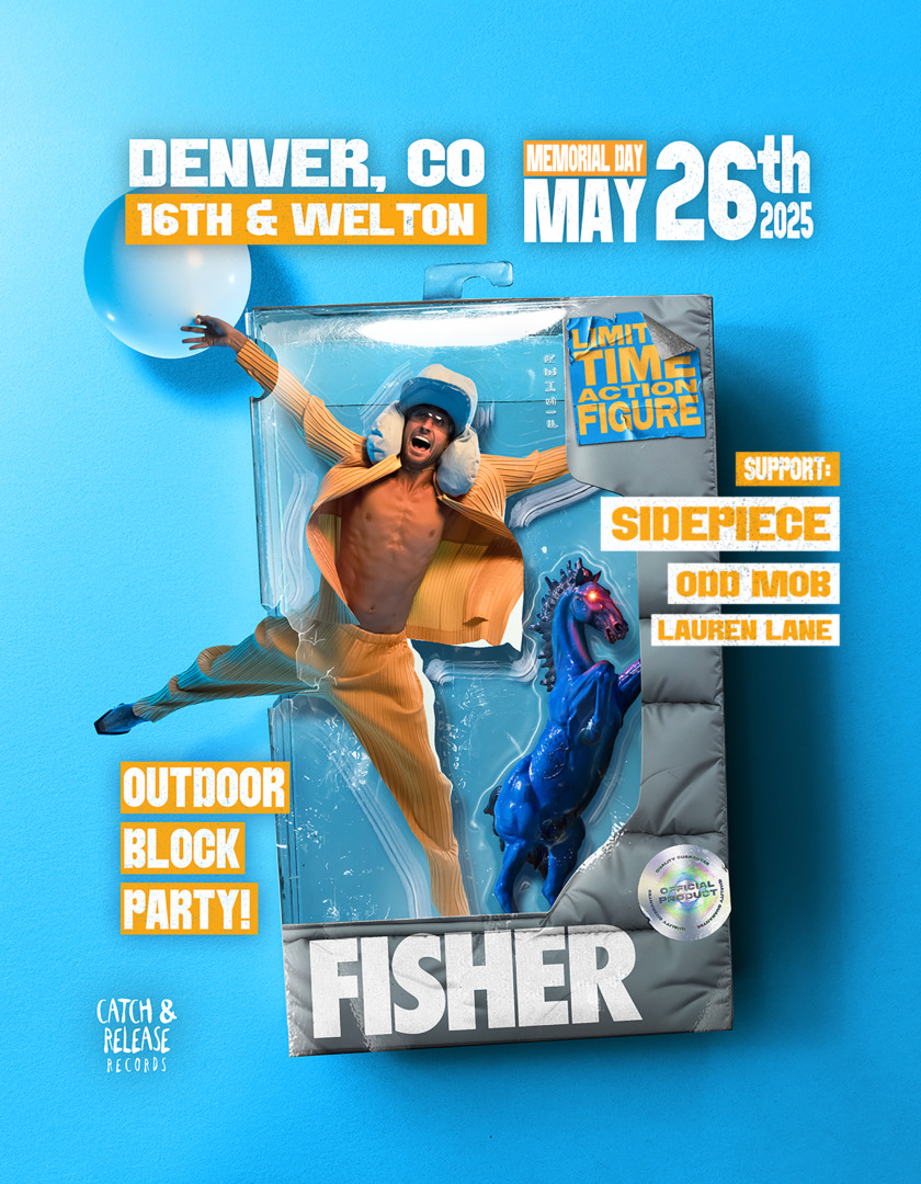 a life sized doll of fisher popping out of the box