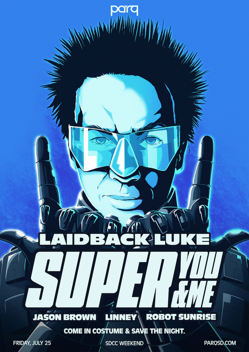 Laidback Luke’s SUPER YOU&ME party returns on July 25 for San Diego’s Comic-Con Weekend