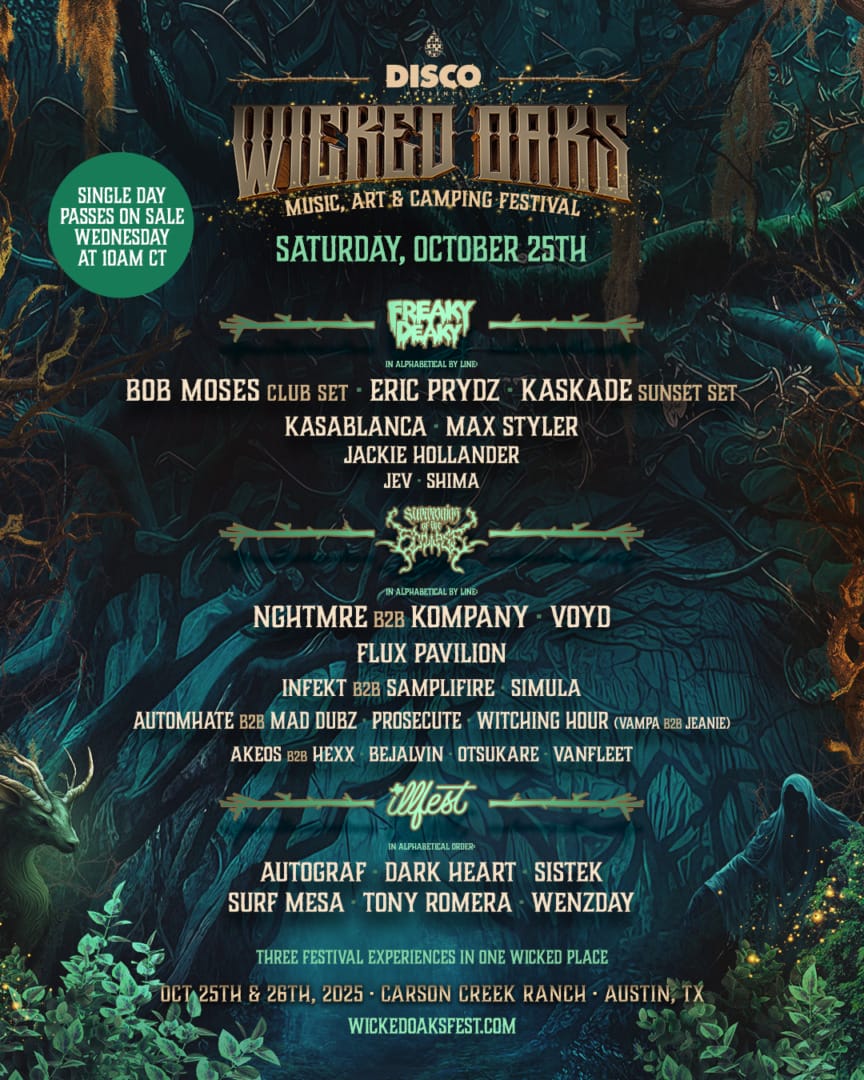 a list of all the acts on saturday